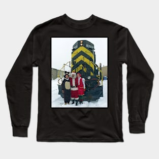 The Santa Train Long Sleeve T-Shirt